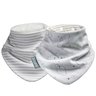 Lot 2 bavoirs bandana