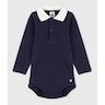 Body col polo en coton