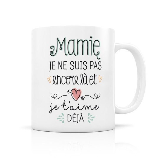 Mug Annonce Mamie  de Label Tour