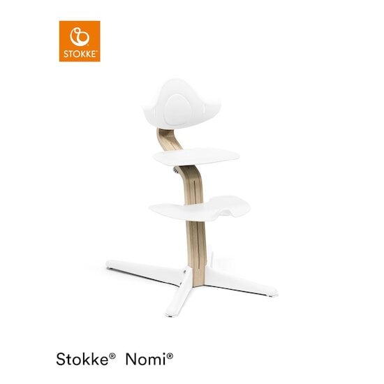 Chaise Nomi® Naturel Blanc  de Stokke®