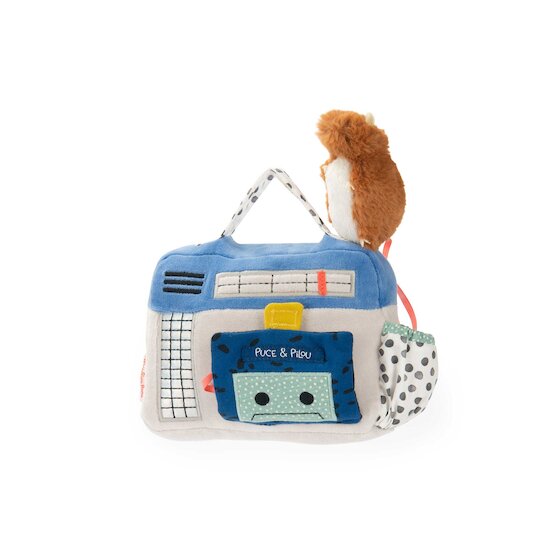 Puce & Pilou Peluche Cassette Musical   de Moulin Roty