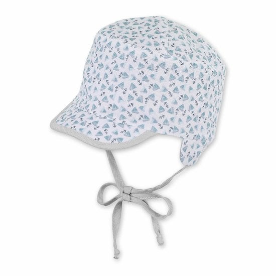 Casquette réversible Turquoise 45 cm de Sterntaler