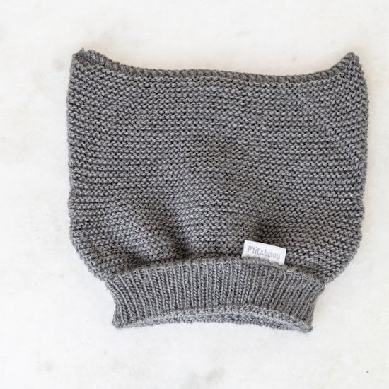 Bonnet Collection P'tit Bisou Trousseau Tricot 2019 Réglisse  de P'tit bisou