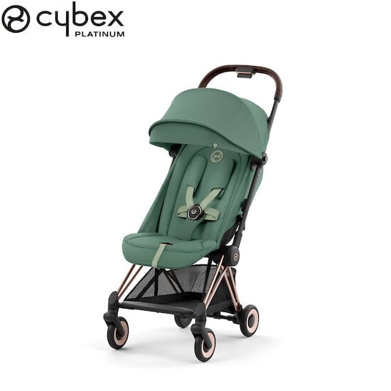 Poussette Coya Rosegold/Leaf Green  de CYBEX