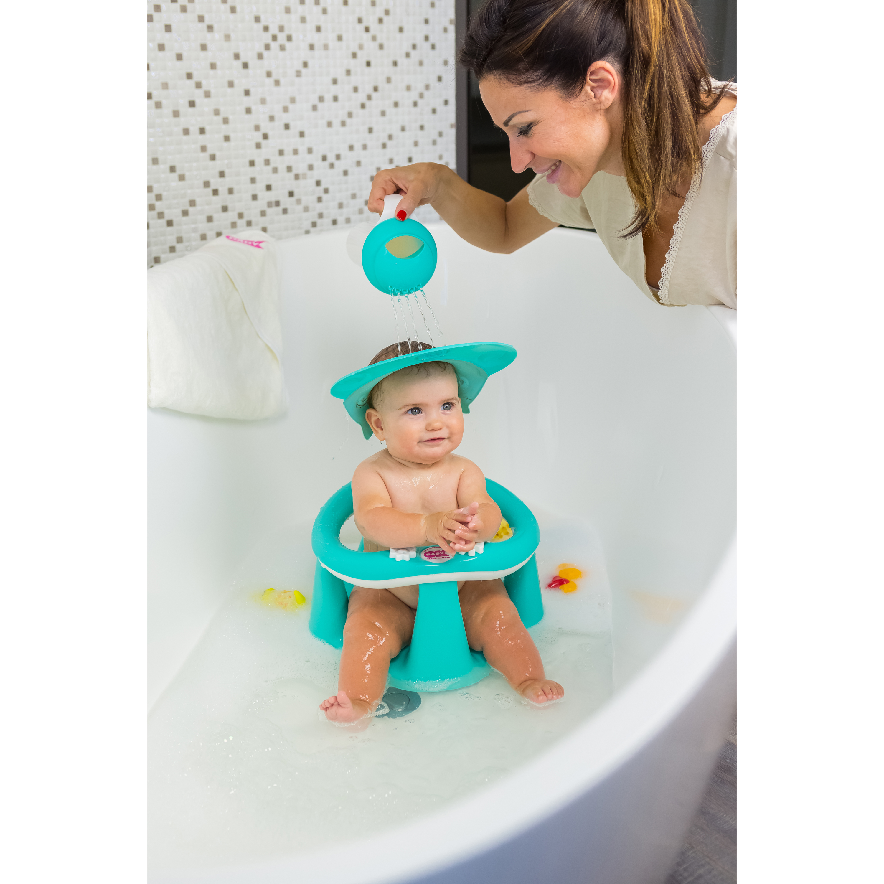 Aquasphere Siège De Bain Pour Bébé Vert