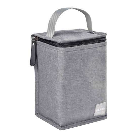 Sac Isotherme Gris De Beaba Sac Repas Aubert