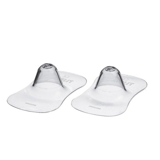 Protège mamelons en silicone x 2 Transparent S de Philips AVENT