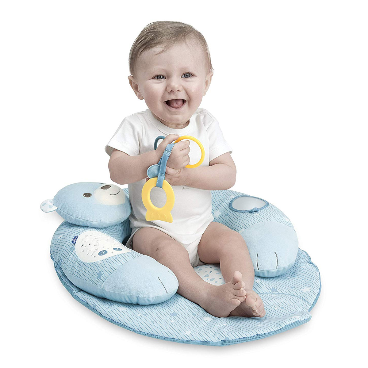 Coussin Mon Premier Nid Bleu De Chicco Tapis D Eveil Aubert Coussin Mon Premier Nid Bleu De Chicco Tapis D Eveil Aubert
