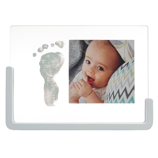 Cadre transparent empreinte Blanc  de Baby Art