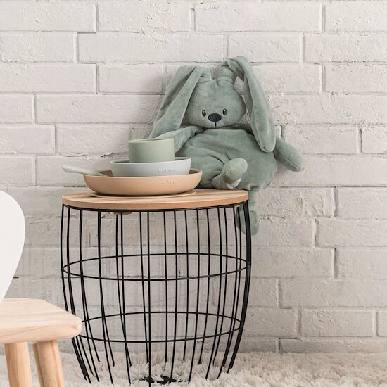 Coffret de repas 4 pièces Vert/Sable  de Nattou