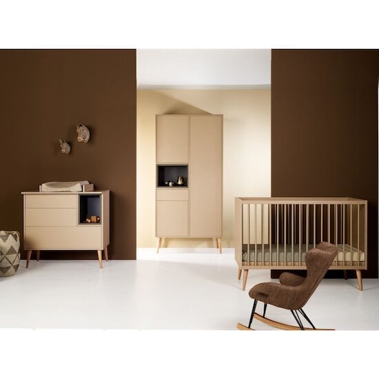 Chambre Cocoon : Lit 70x140 + Armoire + Commode   de Quax