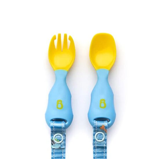 Set de Couverts attachables Handi Cutlery Dino  de Bibado