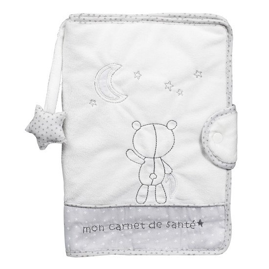 Céleste protège carnet de santé Blanc  de Sauthon Baby's Sweet Home