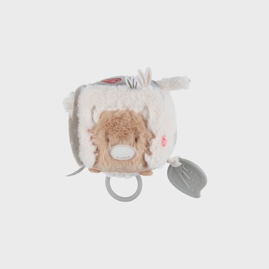 Cube multi-activités Fluffy, Orso et Lily Blanc  de Noukies