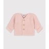 Cardigan tricot point mousse