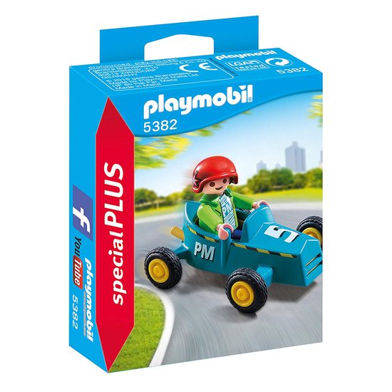 Enfant avec kart    de Playmobil