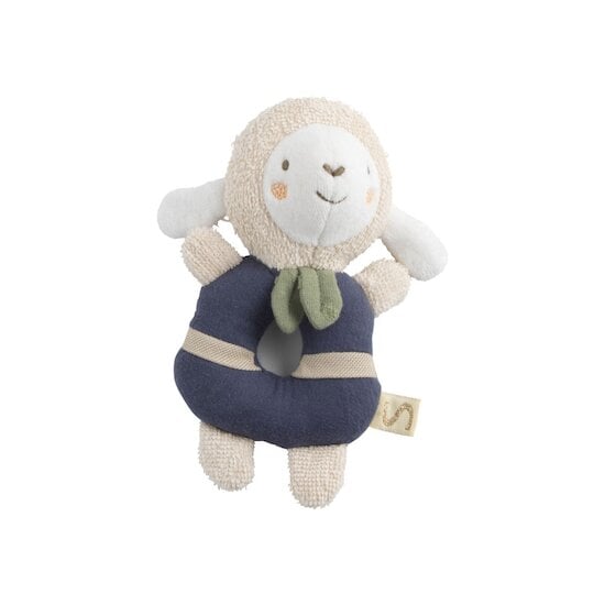 Petit Nuage Hochet en coton bio   de Sauthon Baby Déco
