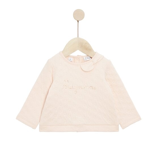 Mon écureuil chou Sweat en molleton Pink Calin  de Marèse