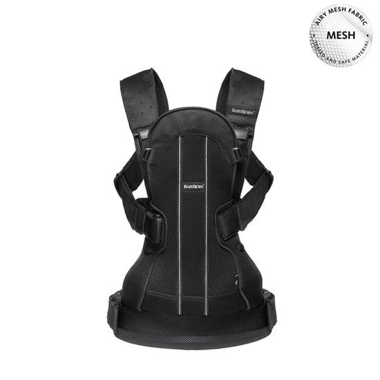 Porte-bébé We Air Noir Mesh  de BabyBjörn