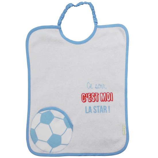 Bavoir Bagolo foot 30x37cm