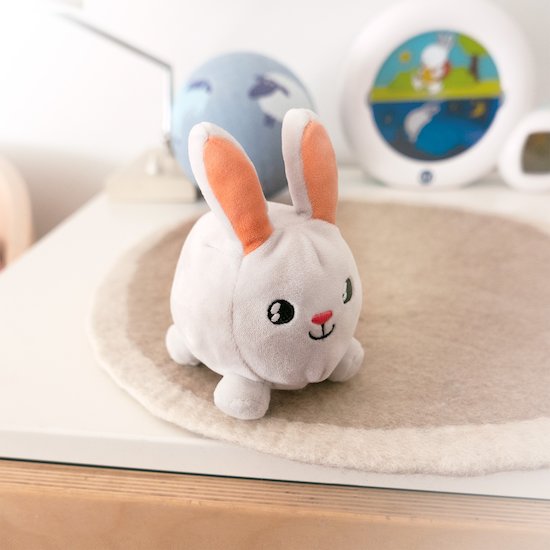 Peluche Veilleuse Shakie Lapin de Pabobo, Peluches : Aubert