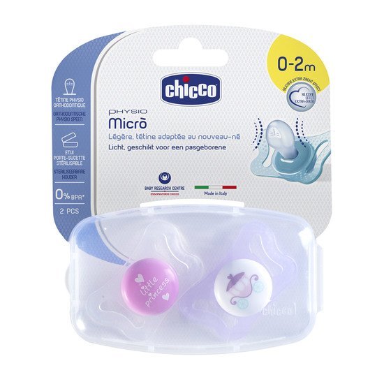 Sucette Physio micro silicone Aléatoire  de Chicco