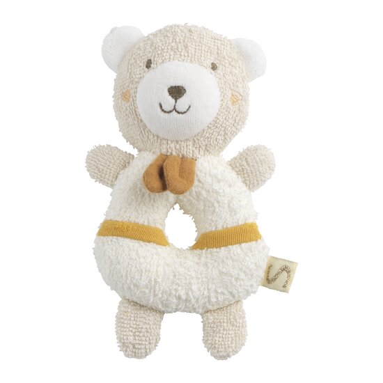 Hochet coton bio Petit Soleil   de Sauthon Baby Déco Hochet coton bio Petit Soleil   de Sauthon Baby Déco