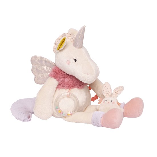 Lilou & Perlin peluche activités  Licorne   de Galipette