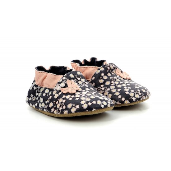 Chaussons Daisy Summer Marine imprimé  de Robeez