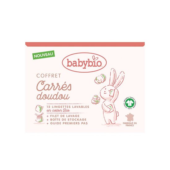 Coffret carrés doudou   de Babybio