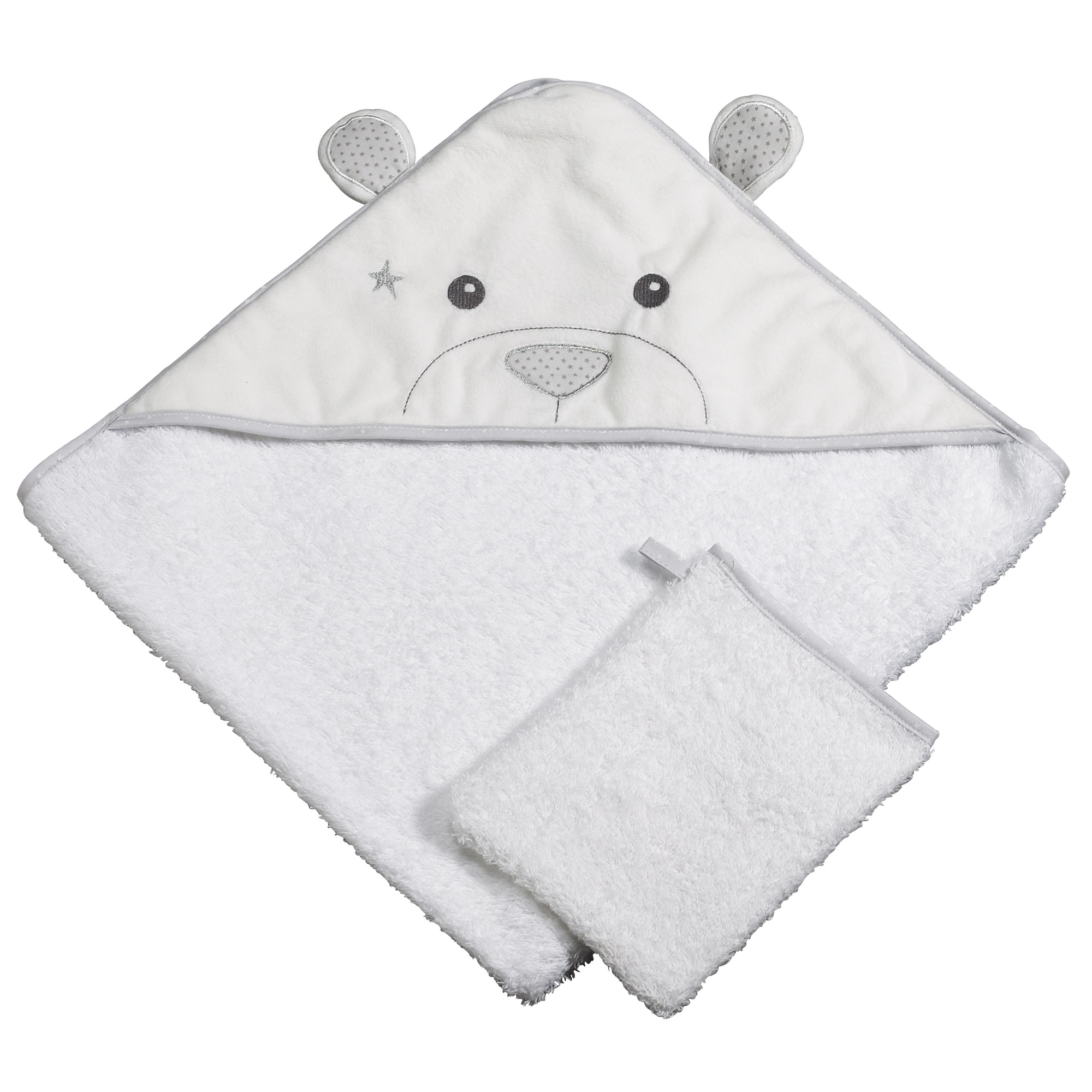 Celeste Cape De Bain Gant Blanc De Sauthon Baby Deco Sorties De Bain Aubert Celeste Cape De Bain Gant Blanc De Sauthon Baby Deco Sorties De Bain Aubert