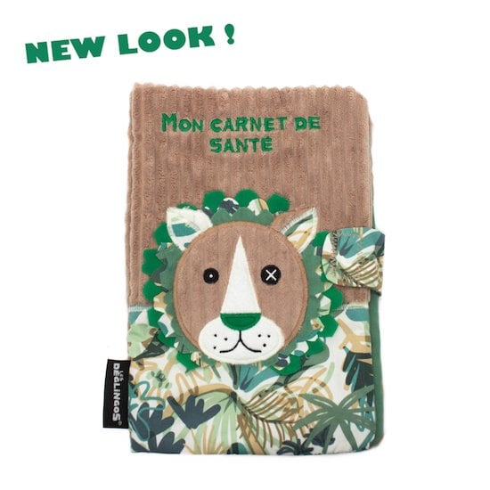 Protège carnet de santé Jelekros le lion  de Les Déglingos Protège carnet de santé Jelekros le lion  de Les Déglingos