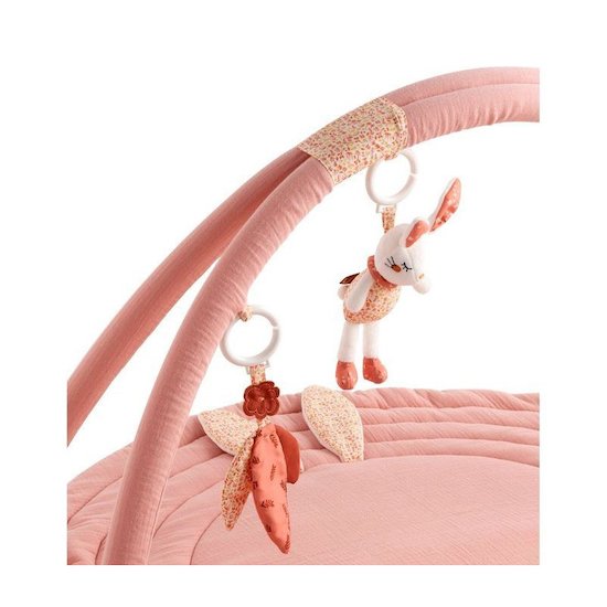 Esmée Tapis d'éveil Rose  de Sauthon Baby Déco