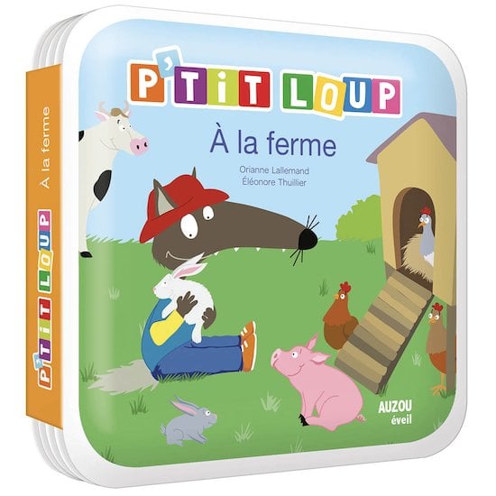 P'tit Loup va à la plage - Livre enfant