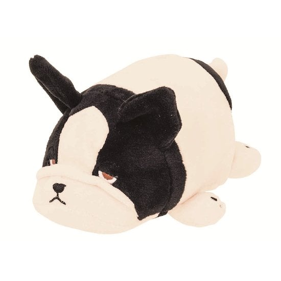 Bubulu le bulldog Blanc/Noir 13 cm de Trousselier