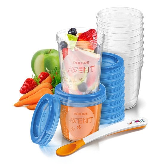 Kit gourmet de Philips AVENT, Pots : Aubert