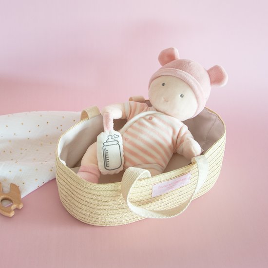Poupon de Doudou Rose  de Doudou et Compagnie Poupon de Doudou Rose  de Doudou et Compagnie