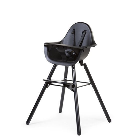 Chaise haute Evolu 2 + arceau Noir  de Childhome