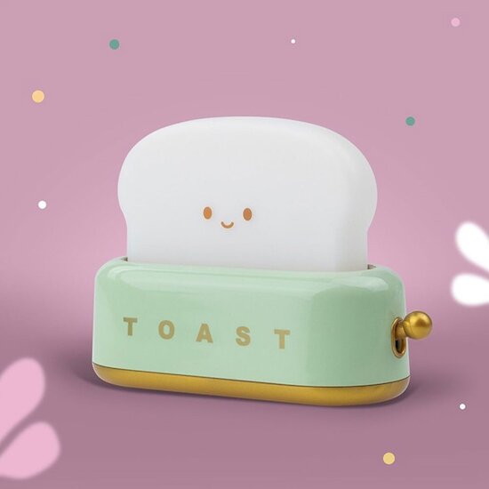 Veilleuse Led Toaster Vert  de Mary's