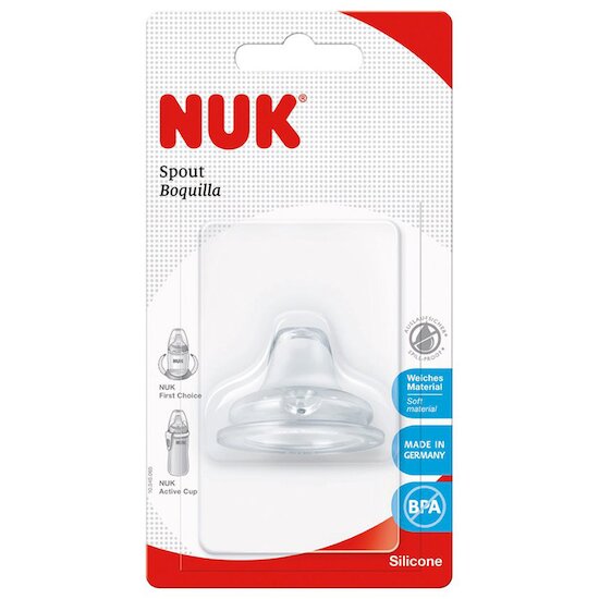 Embout Silicone Tasse d'apprentissage  4 mois de Nuk Embout Silicone Tasse d'apprentissage  4 mois de Nuk