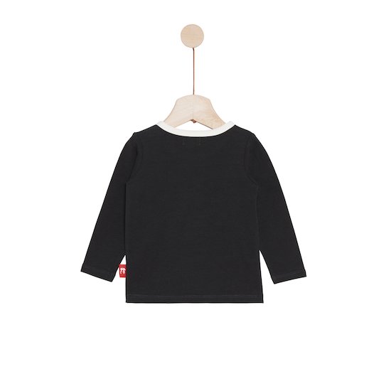 Tweet Cargo Tee-shirt manches longues Noir 6 mois de Nano & nanette