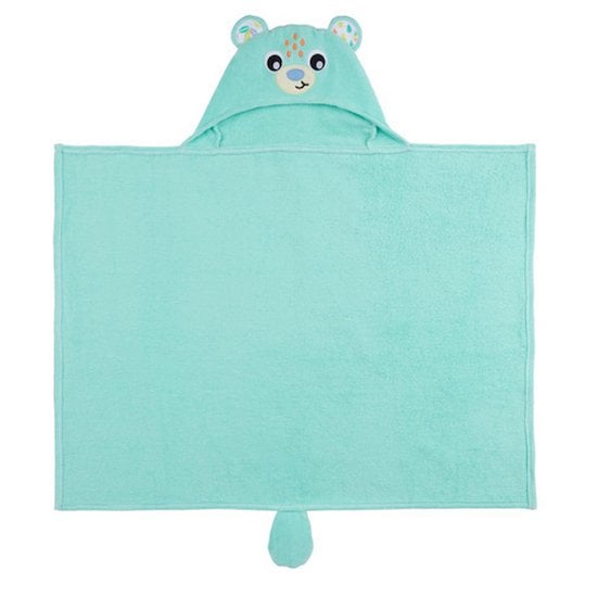 Cape de bain L'ours turquoise  de Playgro