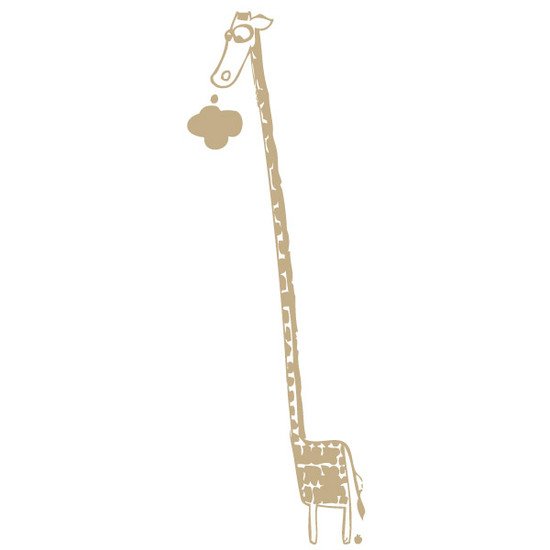 Stickers girafe Cappuccino S de Apple Pie Design