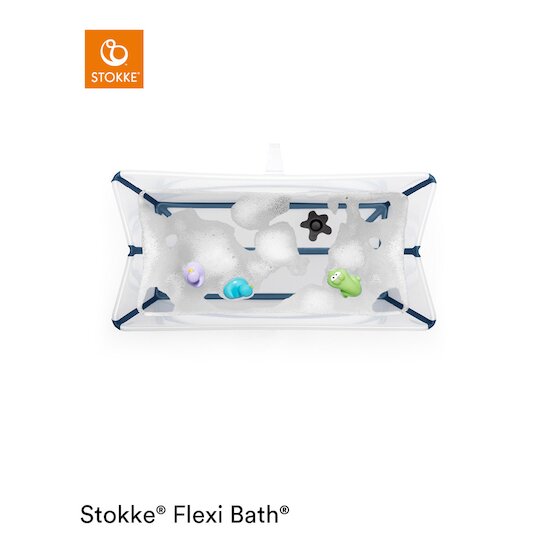 Baignoire Flexi Bath™ + Transat Blue de Stokke®, Baignoires : Aubert