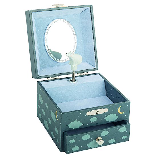 Coffret musique cube Vert  de Trousselier Coffret musique cube Vert  de Trousselier