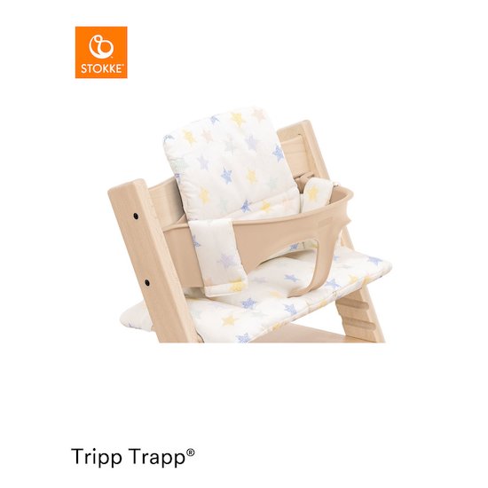 Coussin de chaise Tripp Trapp® Stars Multicolore  de Stokke®