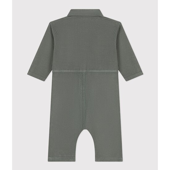Combinaison longue en velours fin bébé Thuya 12 mois de Petit Bateau Combinaison longue en velours fin bébé Thuya 12 mois de Petit Bateau