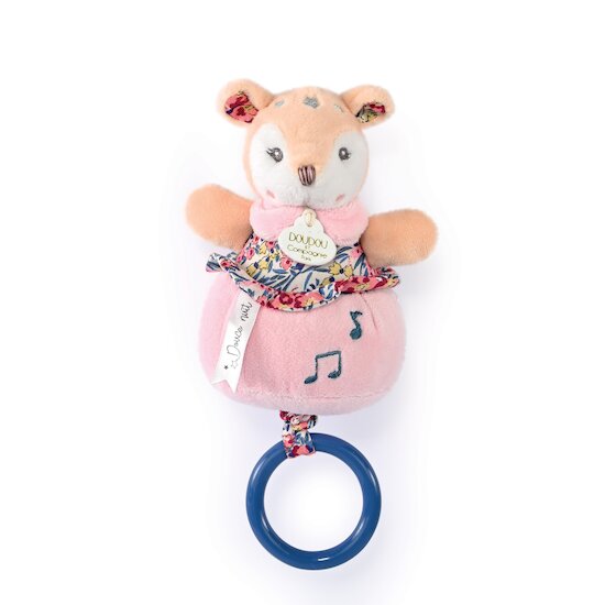 Les Boh'aime Boîte à musique Faon  de Doudou et Compagnie Les Boh'aime Boîte à musique Faon  de Doudou et Compagnie
