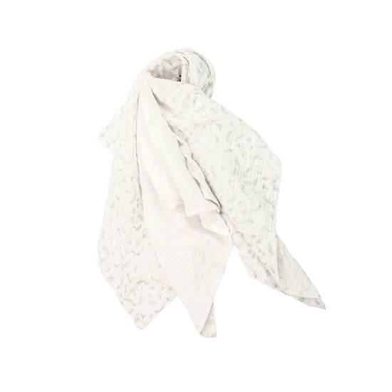 Leafy Bunny lot de 3 langes coton bio