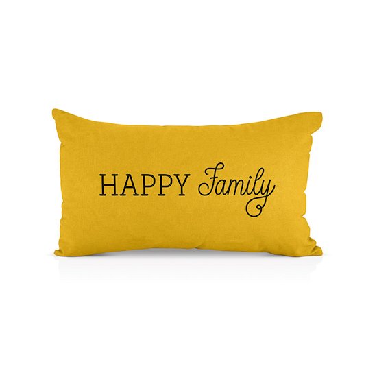 Coussin rectangulaire Happy Family  de Label Tour